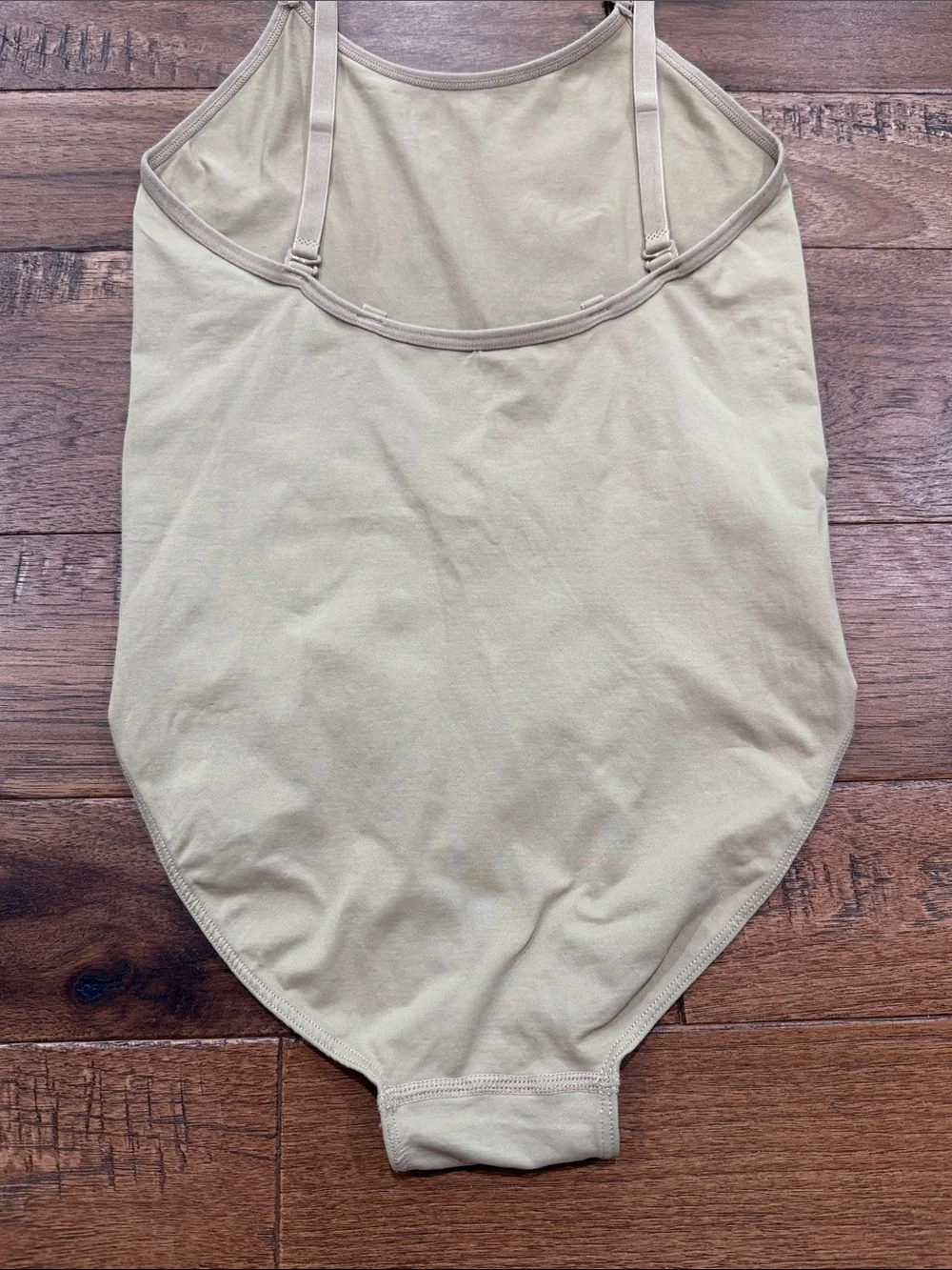 Stelle Girls Nude Camisole Leotard Adjustable Straps - Size L